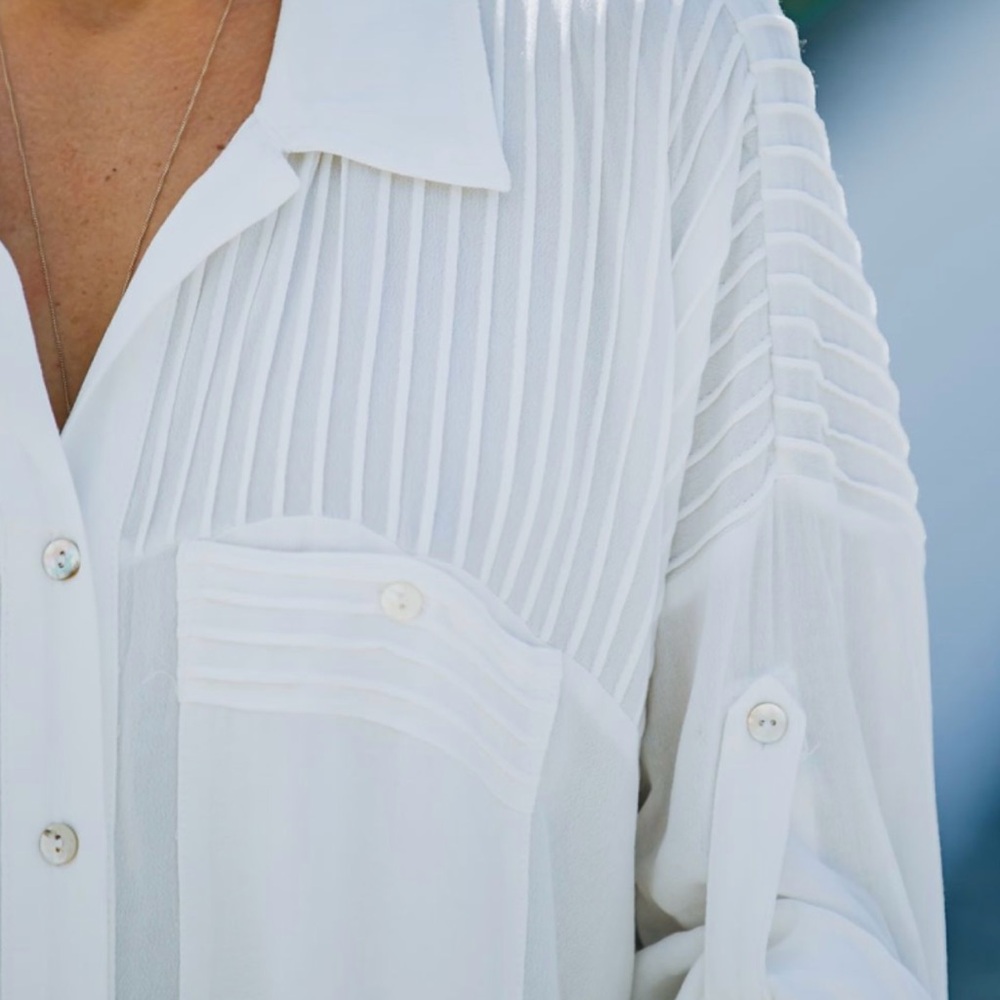 Vici Too Good For You Button Down Ovwrsized Shirt… - image 5